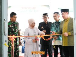 Bupati Dendi Ramadhona Resmikan Masjid Herkiar Kompi Senapan A Batalyon 143 Tri Wira Eka Jaya