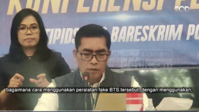 2 WN CHINA DITANGKAP BAWA BTS FAKE