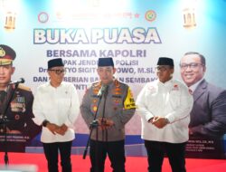 Buka Bersama Dengan Buruh, Kapolri Sampaikan Kabar Gembira