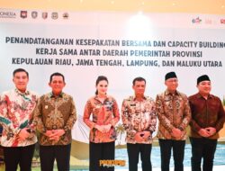 Bupati Pesawaran Dampingi Gubernur Lampung dalam Agenda Rencana Kerja Sama Antardaerah Bersama Pemprov Kepri