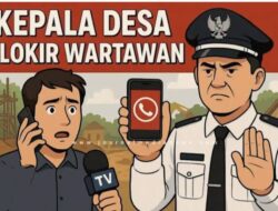 Blokir Nomor Wartawan,Takut Dikonfirmasi Kepala Kampung Panca Mulia,Diduga Korupsi Dana Desa.